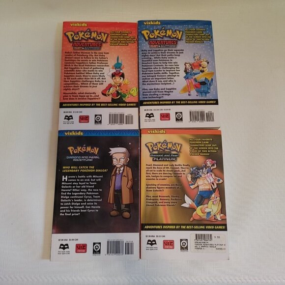 Vizkid Pokemon Adventures Book LOT - Picture 2 of 3